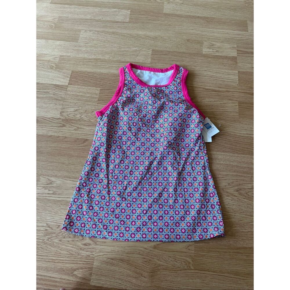 Lands End Multicolored Tank Top Swimsuit Top Woman’s Size X-Small NEW MSRP $42